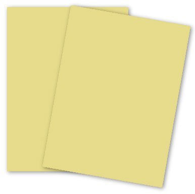 Lettermark (Earthchoice) Canary Yellow 8.5X11 (Letter) 24T [94111] Lightweight Multi-use Paper 500-pk - PaperPapers Letter size Econo Everyday Paper - Professionals, Designers, Crafters and more