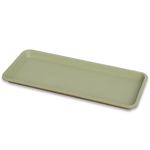 Recogedor Aceite Coche, Bandeja Aire Acondicionado, Bandeja de Goteo de Aceite para Jaulas de Mascotas, Cultivo de Plantas, Sin Agujeros.(Green,Medium)