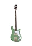 ajustar mastil epiphone Cuerpo: caoba Epiphone Embassy Bass Wanderlust - Bajo (metal), color verde
