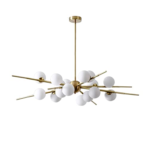 Lustre suspension cristal moderne en verre soufflé pour illuminer votre intérieur