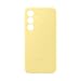 Produktbild Samsung Silicone Case EF-PS721 für Galaxy S24 FE, Smartphone-Cover, Handy-Hülle, Silikon, Kratzfest, Schlankes Design, Yellow