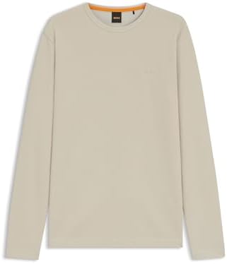 BOSS Herren Tempesto T-Shirt aus Baumwoll-Mix mit Waffelstruktur