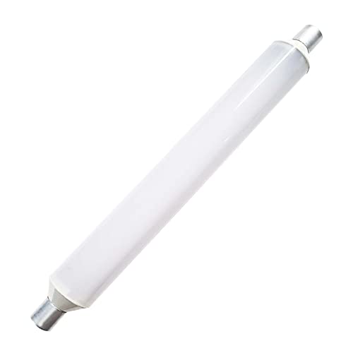 JQslight 7W Tube LED Linolite S19 Blanc Chaud, S19 Ampoule LED Équivalence 70W Incandescence Ampoule, Neon LED 310mm S19 Pour Miroirs et Lampes Peinte, 1 pièce