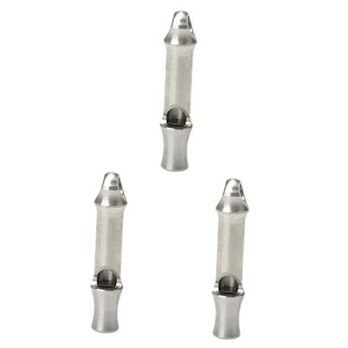Kisangel 3pcs Safety Whistle for Outdoor Activity Camping Whistle Multifunction Use for Fishing Hiking Use