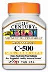 C 500 Mg with Rose Hips Tablets, 110 Count (Pack of 2)