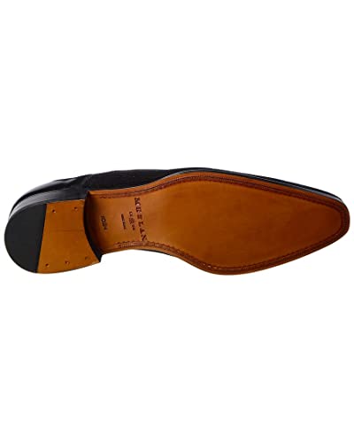 Mezlan Men Black Tuxedo Center Gore Lace Slip On (11.5,M)4