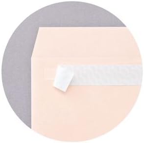 （まとめ） キングコーポレーション ワンタッチテープ付ソフトカラー封筒 長3 80g／m2 〒枠あり クリーム N3S80CQ50