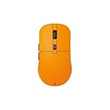 FANTECH VX9S Gaming Mouse, 6 Programmable Buttons, Huano Black Shell Blue Dot Switches (Yellow)