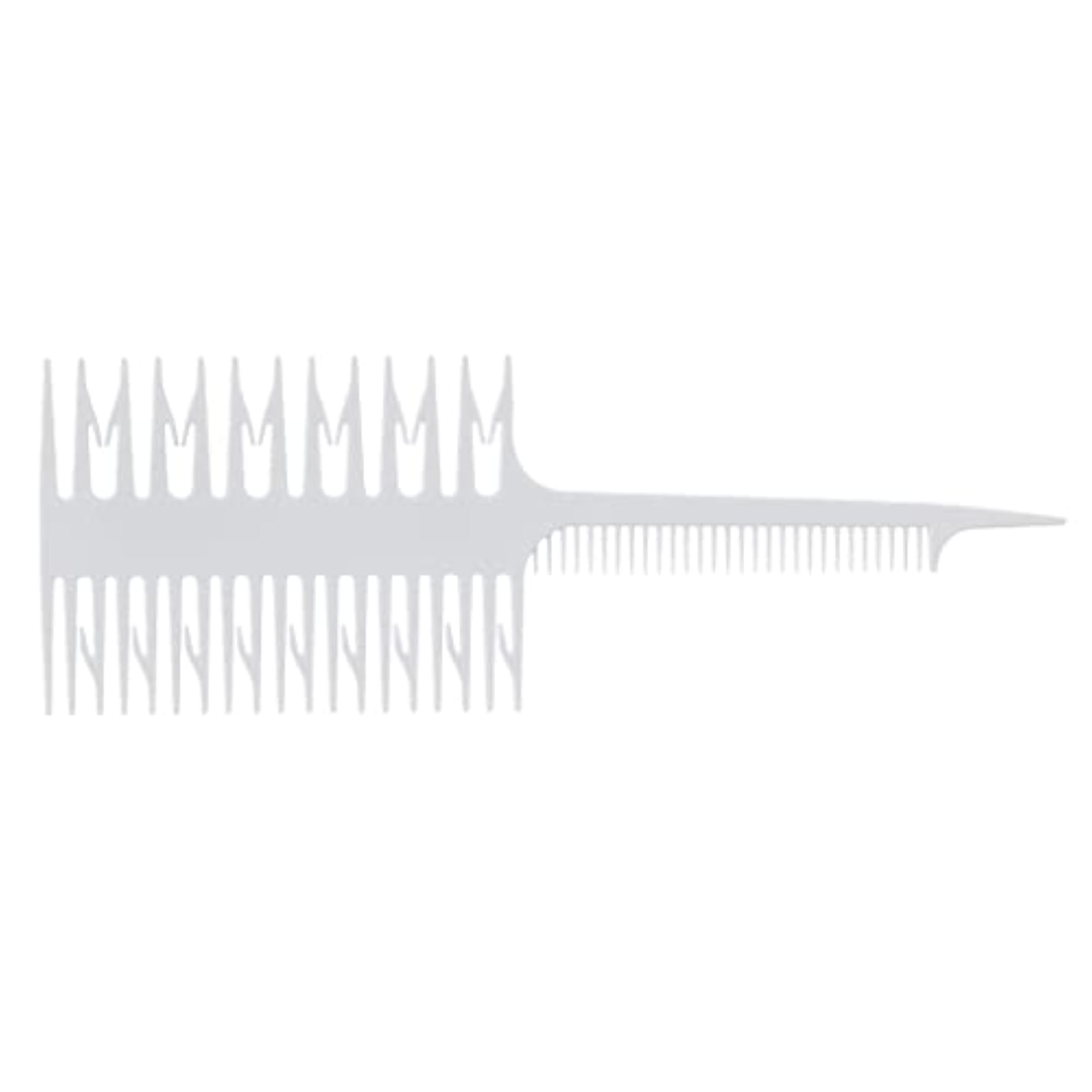 6x Salon 3-Way Weaver Weaving Comb Hair Dyeing Tool