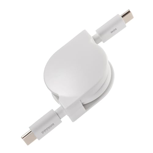 Amazon.co.jp: サンワサプライ USB2.0 Type-C 巻取りケーブル PD60W