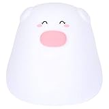 Adecuado para regalar especialmente para niñas, bebés y niños.Con una luz suave, le hace compañía a sus seres queridos como tierno tutor durante toda la noche