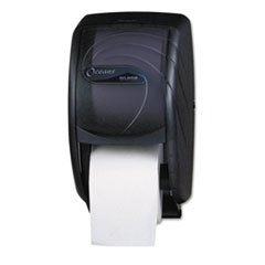 SJMR3590TBK San Jamar Dispenser Duett standard tissu pour WC mural