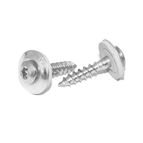 Spengler Screws 4.5 x 65 Pack of 20 with EPDM Sealing Washer Diameter 15 mm and TX20 Drive Made of A2 Stainless Steel - Rustproof - Image 4