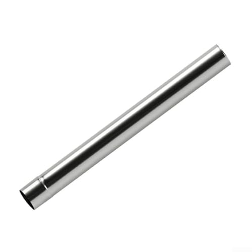 Stainless Steel Flue Pipe Chimney Liner for Wood Stove Heater - High Temperature Resistant Straight Exhaust Pipe Connector with Stainless Steel Construction