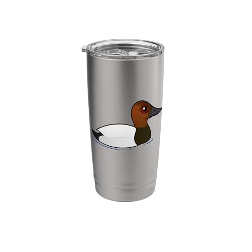 Cartoon Canvasback Duck Stainless Steel Insulated Tumbler