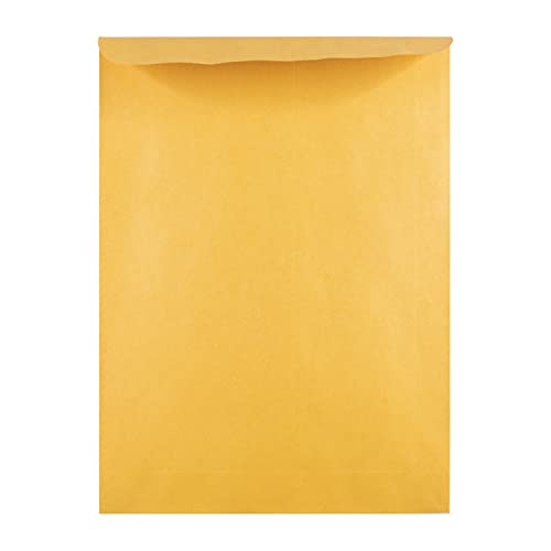 Hilroy Kraft Envelopes, 9" x 12", Press-it Seal-it Closure, 25 Per Pack (76044) image 4