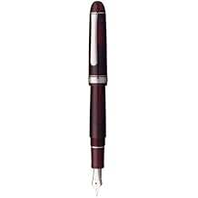 PNB-18000CR #71-2 Fountain Pen #3776 Century Rhodium Burgundy Fine Point