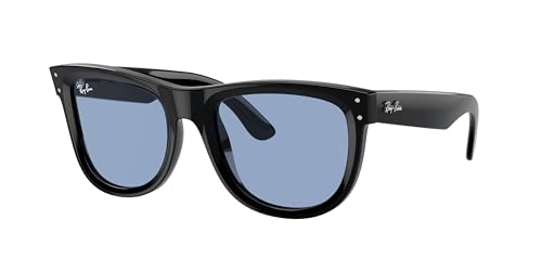 Ray-Ban RBR502S Sunglasses Bundle: RBR 502S WAYFARER REVERSE 667772 Wayfarer Reverse Black Light B and Eyewear Cleaning Kit