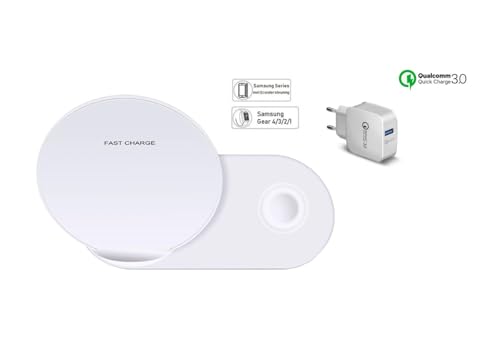 Chargeur rapide 2 en 1 Echo Pro, adaptateur Qualcomm 3.0 et dock de charge USB-C - 2
