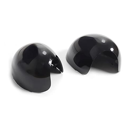 Capuchon de rétroviseur pour Cooper R56 R61 R55, coque de rétroviseur extérieur noir de rechange