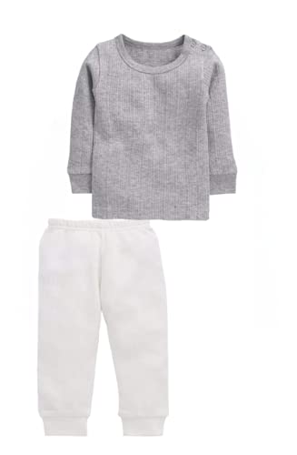 Image of NEVA Kids(Baby Boys & Baby Girls) Winter Thermal.Its a Pack of Full Sleeves Body Warmer Upper & Lower .It is A 2-pc Pack !!