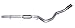 Gibson 619625 Stainless Steel Single Exhaust System