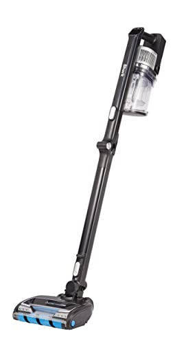 Bild zu Shark kabelloser Akku-Staubsauger, Anti-Hair-Wrap, 120 Min Laufzeit (2 Akkus), DuoClean-Staubsauger kabellos m. Multi-Flächen-Aufsatz & 20cm Fugendüse, Anti-Allergen-Bürste, Schwarz/Silber, IZ320EU