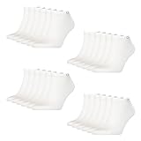 Calvin Klein 12 Paar Low Cut Sneaker Socken Herren Kurzsocke , Farbe:White, Socken & Strümpfe:39-42