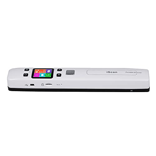 Scanner portable couleur 1050DPI : numérisez instantanément vos documents et reçus