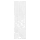 ヘッズ ＢＫＦガゼットクリアバッグ 6×18.5×5cm 横マチ 0.04mm厚 透明 食品対応 片面デザイン 乾燥剤対応 100枚 HEADS BKF-OG9