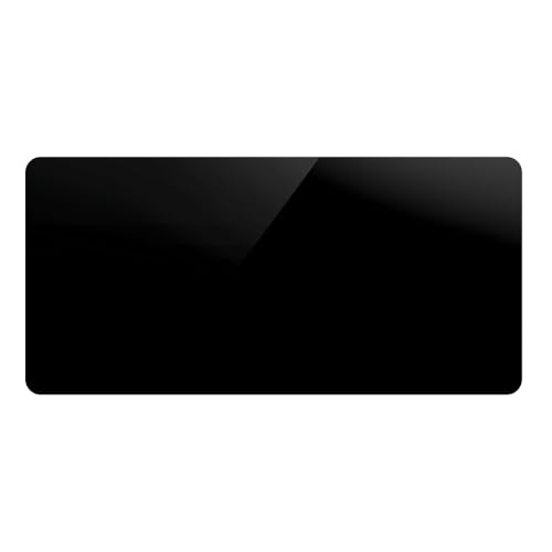 BATILEC - Radiateur Électrique LEONA Verre 2000W Noir – Inertie Céramique – Design Haut de Gamme – Programmable – Détection Fenêtre – Indicateur...