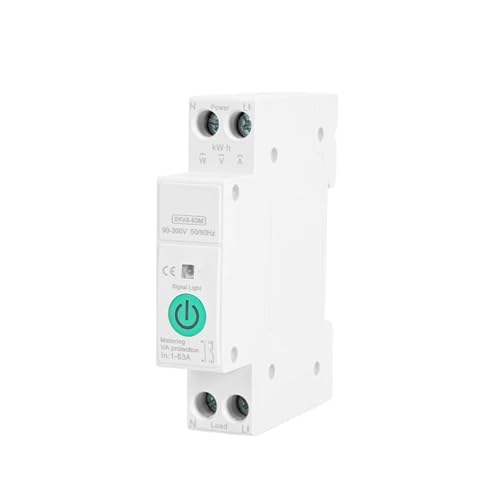 Disyuntor de control de voz 1P+N 63A que evita averías por cortes y picos de voltaje inestables