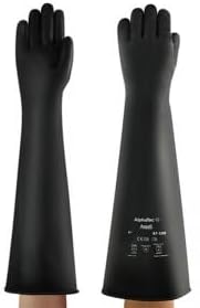 Marigold Industrial MARIGOLD EMPEROR ME105-17 INCH INDUSTRIAL RUBBER GLOVES GAUNTLETS - 9.5 / L