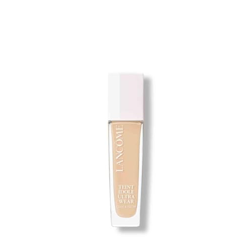 Lancôme Teint Idôle Ultra Wear Care & Glow Foundation - Up to 24H Healthy Glow, SPF25, Medium Buildable Coverage & Natural Glow Finish, 125W, 30ml