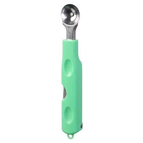 SZLIFE Baller per 3 in 1, Baller per Gelato, Taglia-Anguria Leggero Taglia-Frutta Gadget da Cucina Utensili per, Verde