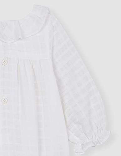 Robe bébé fille Gocco combi short fleur - 4