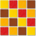 Mosaic Mercantile Color Family Firetones Mosaic Tiles, 1/2-Pound