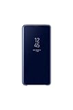 Official Genuine Samsung Clear View Cover Case for Samsung Galaxy S9+ (Blue)