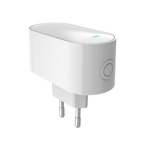 Louttary - inteligente Tuya con mando a distancia Bluetooth, puerta de enlace multimodo y protocolos principales para la automatización inteligente, enchufe europeo.