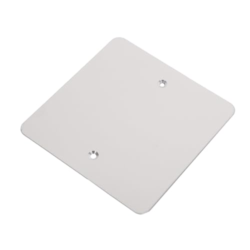 ANDRESLAD Piastra A Parete in Acciaio Inossidabile: Copertura Per Cieca Per Soffitto A Parete - Facile Installazione: Applicazione Decorativa Cablaggio, Copertura Per Quadro