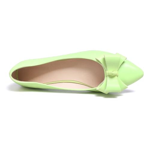 Image of SAILING LU Women's Bow-Knot Pointed Toe Ballet Flats