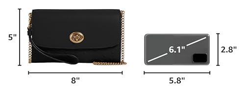 Image of Coach Women's Chain Crossbody in Signature Canvas