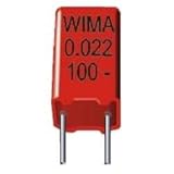 Film Capacitors 0.1 uF 630 VDC 10, Pack of 100 (MKP1J031004J00KSSD)