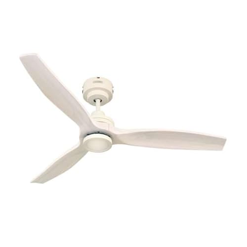 Modern Collection LED シーリングファン DCモーター REAL wood blades JE-CF044 ホワイト