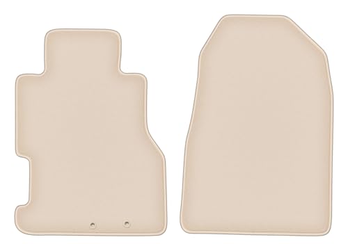 Tapis de voiture Honda Civic VII 2001-2005 avant velours beige