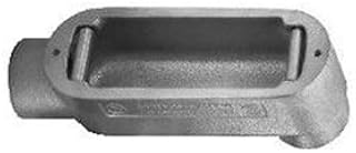 Crouse-Hinds LB125M Malleable Iron Type LB Conduit Outlet Body 1-1/4 Inch Condulet