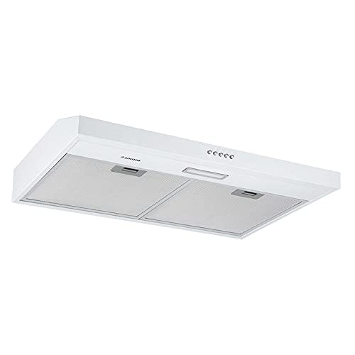 Ancona 30 in. Convertible Under Cabinet Range Hood in White