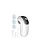 Fusselrasierer Elektrisch, Homtronics Fusselentferner, USB Aufladung, 3 Höheneinstellungen, LED-Anzeige, Tragbarer Fusselentferner für Kleidungsstücke, Sofa Teppich, Textilien, Decken, Polster, Weiß