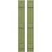 Ekena Millwork ARW401BB207X35MGH Americraft Two 3 Exterior Real Wood Joined Board-n-Batten Shutters (Per Pair), 7"W x 35"H, Moss Green
