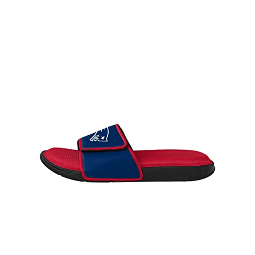 FOCO New England Patriots NFL Mens Foam Sport Slide - M2